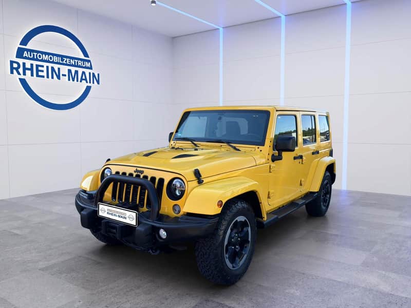 Jeep Wrangler SAHARA/Mountain X im Studio des Automobilzentrums Rhein-Main
